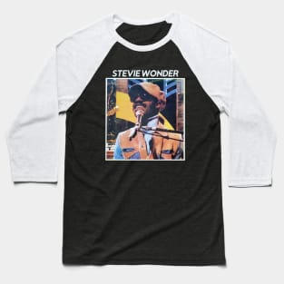 Stevie Wonder Baseball T-Shirt